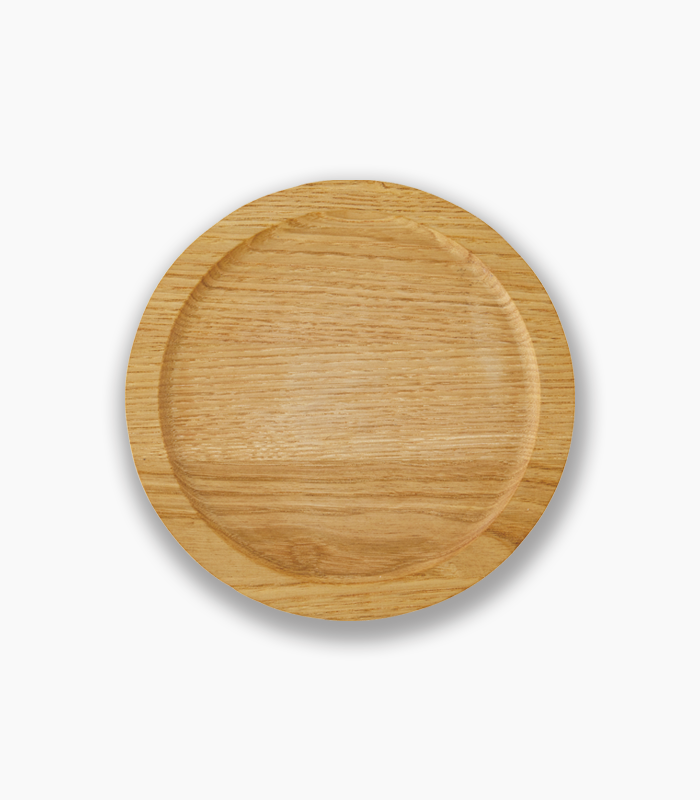 栗の丸いなべ敷き M